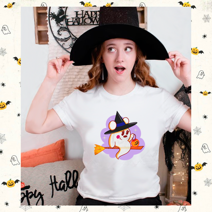 Polera Girly Witch Ghost Disney Halloween