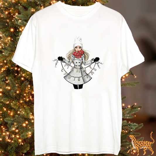 Polera Merry Christmas Navidad