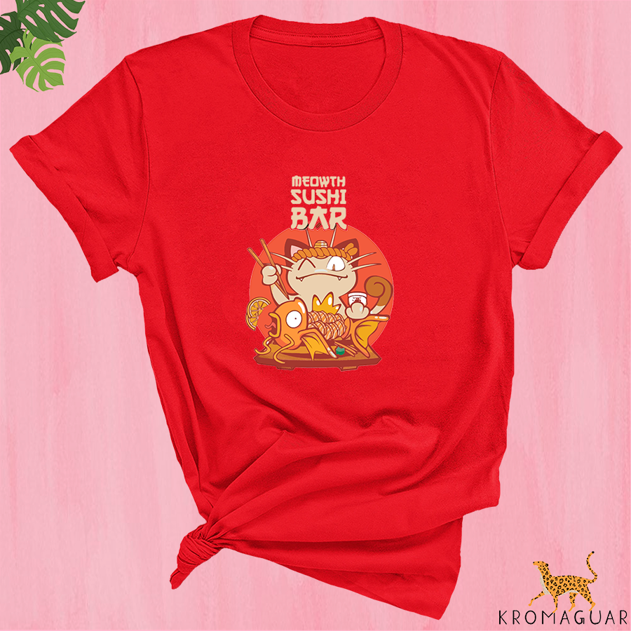Polera Meowth Sushi Pokemon